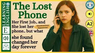 The Lost Phone &ndash; A2 English Story with Subtitles | Learn English Through Real Life