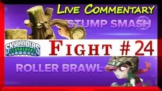Skylanders Swap Force 3rd Tournament Gameplay Stump Smash Versus Roller Brawl Fight #24