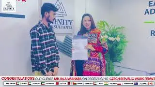 Разрешение на работу в Чехии одобрено! | История успеха Trenity Consultants
