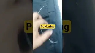 Side Seam Puckering Defects .