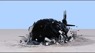 Submarine explosion VFX