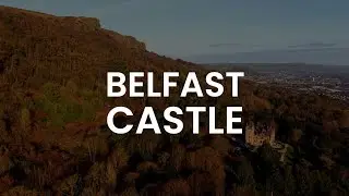 #BelfastCastle #CaveHill #Belfast #Aerial #StockFootage #4K #60FPS