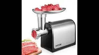 Review Aicok Electric Meat Grinder, Sausage Maker