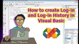 How to create Log-in and Log-in History in Visual Basic