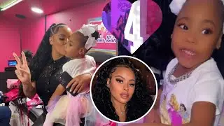🍭ALEXIS SKY throws elaborate PARTY for daughter ALAIYA! 🥳🧁🍭