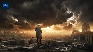 Create a Post-Apocalyptic Scene in Photoshop - Photo Manipulation Tutorial