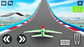 Impossible Plane Stunt Racing / Plane Driver Mega Ramp Game / Android GamePlay #2