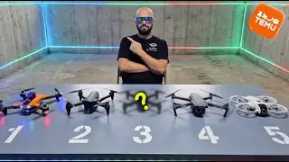 New Top 5 Drones from Temu! Finally a Good One?