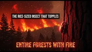 The Bark Beetle That TOPPLES FORESTS | How a Tiny Insect Reshapes Biomes in Crisis.
