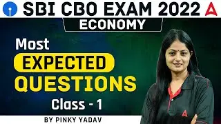 SBI CBO 2022 | ECONOMY MOST EXPECTED QUESTIONS CLASS-1