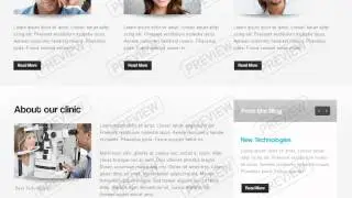 Optometrist's Website Template