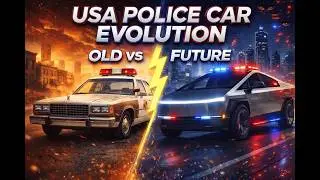 🚨 World’s Most Futuristic Police Car – Cybertruck Patrol