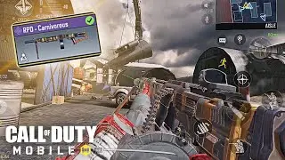 *EPIC* RPD- CARNIVOROUS GAMEPLAY IN COD MOBILE..(No Commentary)