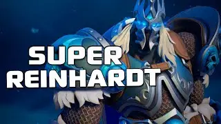 SUPER REINHARDT + ZARYA GAMEPLAY OVERWATCH SEASON 17 TOP 500