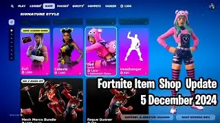 🚨 Fortnite Item Shop Update: December 5, 2024 (4 December 2024 for USA) Monk, Syd, Celeste & More! 🌟