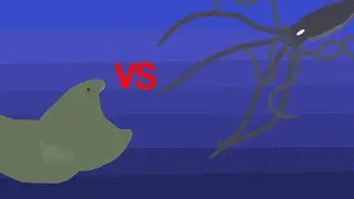 The Bloop Vs. Kraken (StickNodes Battle) #sticknodes