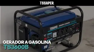 GERADOR A GASOLINA TSSAPER TS3600B! APRENDA A COMO LIGAR O GERADOR DE FORMA SIMPLES