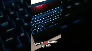 #corsair k63 wireless mechanical keyboard