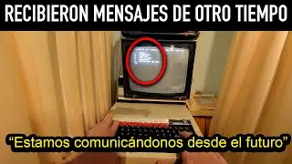 Prendieron esta antigua computadora pero... sucedi&oacute; lo inexplicable
