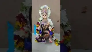 Goddess Mahalakshmi 🙏 #shorts #srisringeri #doll #handmadedolls #art #miniature