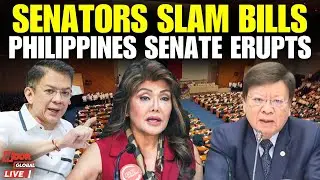 Philippines Senate Session LIVE: Heated Arguments in Capitol | Tax Reforms Amid Lawmaker Protests