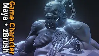 Maya to zBrush: Game Character Concept