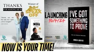 New Beyond Publishing Book I'VE GOT SOMETHING TO PROVE Launching October 2024 Dallas TX