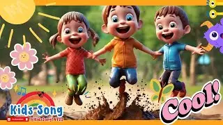 Jumping Muddy Puddle + More Kids Songs ｜ Kids Song ｜ Puddle ｜Muddy #hipdance #dance