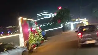 Thahekhu Village Decoration 2025 🎄☃️❄️⭐@Dimapur (Nagaland) #decoration #christmasdecorationsHastag 