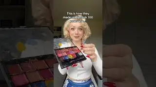 Как была создана красная помада 100 ЛЕТ НАЗАД!! 😲 #шорты
