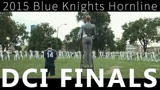 2015 Blue Knights Hornline Tuning in 4K | FINALS LOT