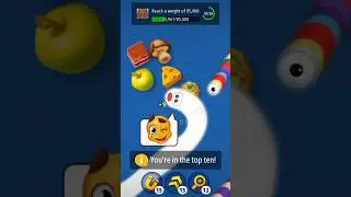 Worms Zone.io🐛#magicgameplay #shorts #video #wormszonemagic #short #worms #wormsgaming #games#foryou