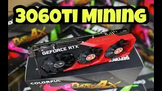 RTX 3060ti Hashrate on Ethereum
