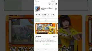 downloading free fire on the happy mod apk 😃 #shorts #freefire