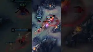 hard go in on the teamfight  #leagueoflegends #teamfight #gaming #zac #lol