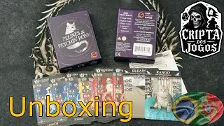 Unboxing do Felines of Fetchin' Bone da Chip Theory Games