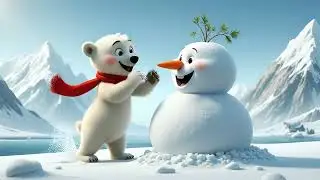 🐻&zwj;❄️ Hei, Ursuleț Polar, Iar ai Alunecat? | C&acirc;ntec Vesel de Iarnă  🐻&zwj;❄️