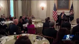 Gov. Stitt sides with President Trump after transgender athlete spat with Maine governor