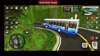 IDBS Bus Simulator Gameplay| Bus Driving Game| Kolli Hills Map Mod BUSSID| IDBS Studio Game
