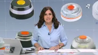 Reportaje sobre las balizas V16 en Aragon TV