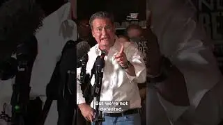In his concession speech tonight state Sen. Roland Gutierrez attacked Ted Cruz and Donald Trump.