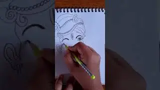 Krishna drawing | Gopal Drawing #krishna #krishnadrawing #gopal #thakurji #harekrishna #radheradhe
