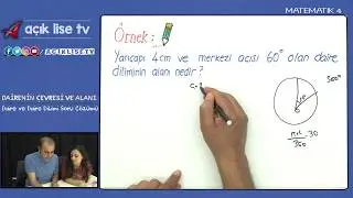 Dairenin Çevresi ve Alanı - Soru çözümü