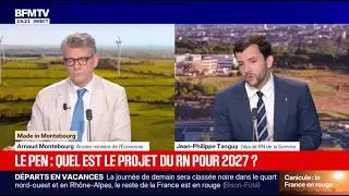 JEAN-PHILIPPE TANGUY est face à ARNAUD MONTEBOURG sur BFMTV !