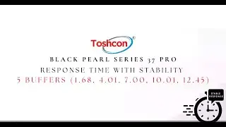BlackPearl&trade; 37 Pro pH Response Time with Stability | Toshcon
