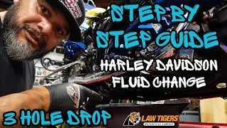 Step-by-Step Harley Davidson 3-Hole Fluid Change | Oil, Primary & Transmission | DIY Maintenance