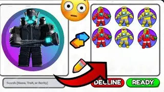 TRADE NEW COSMIC UNIT FOR OLD GODLY in Skibidi Tower Defense