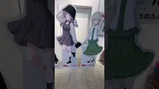 BanG Dream!&times;WEGOコラボレーションアイテム Ave Mujica 三角初華 八幡海鈴 若葉睦 豐川祥子 祐天寺若麥 #anime #アニメ #バンドリ #ガルパ #shorts #日本