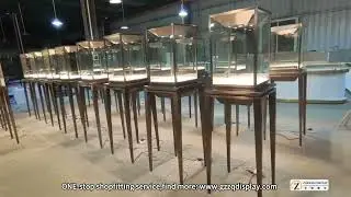 Exhibition jewelry display cabinet