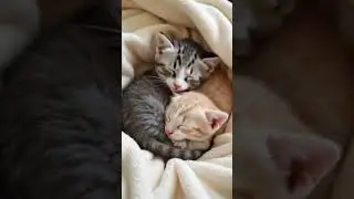 kittens spleeping #animation #cat #cartoon #kitten #funny #cute #cutecat #funnycats #sleep #sleeping